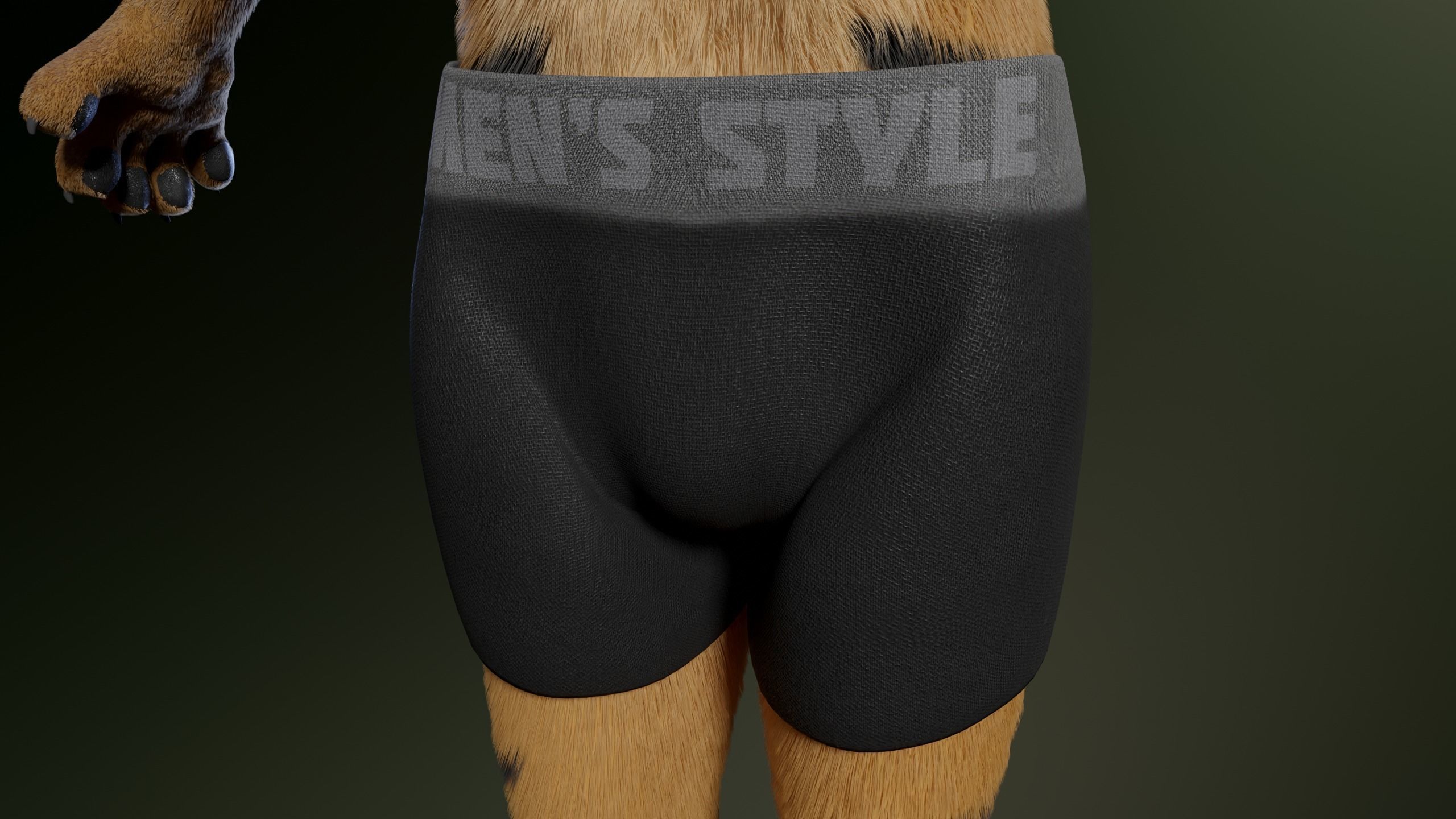 Deimos Anthro Tiger 3D model_18