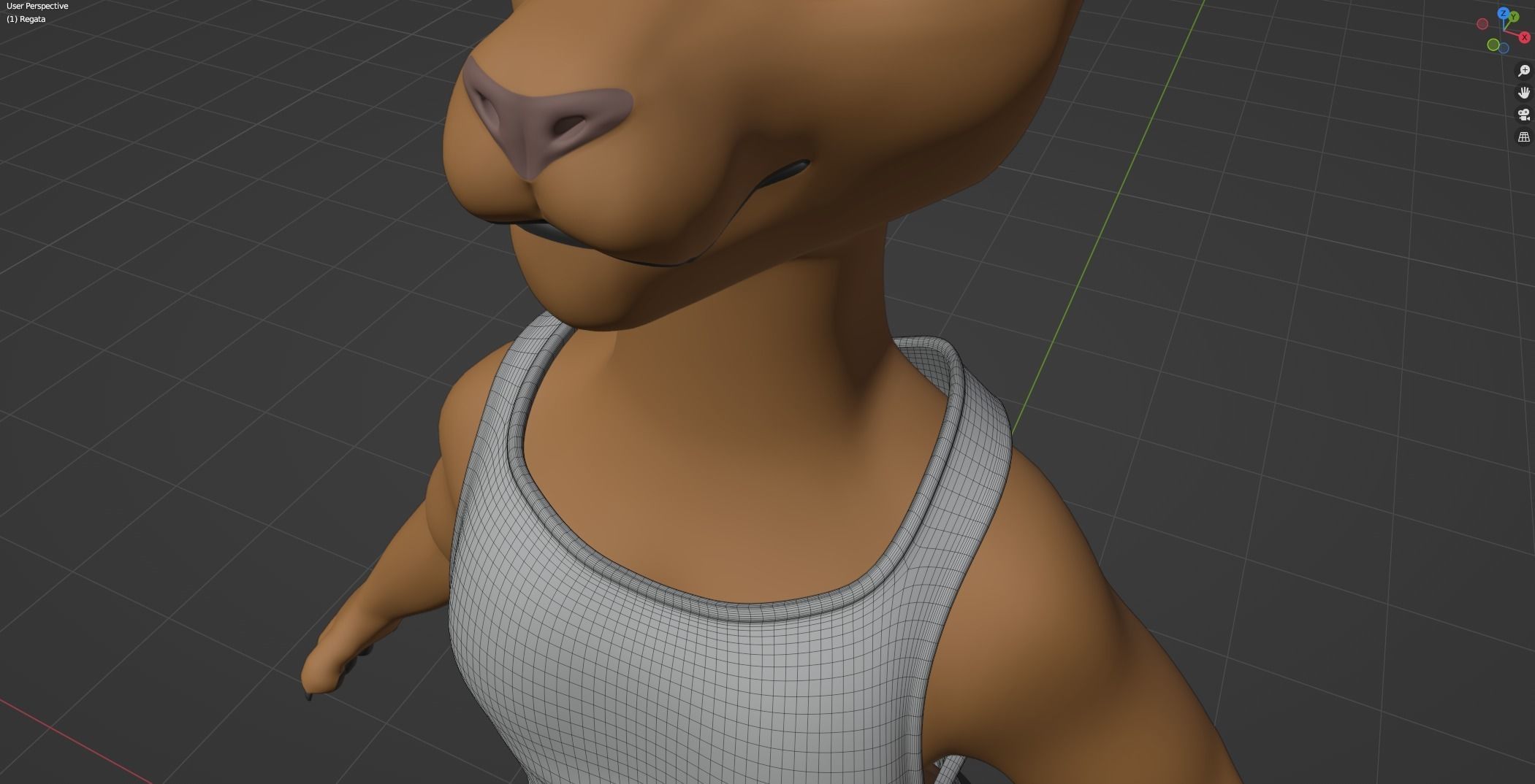 Deimos Anthro Tiger 3D model_72