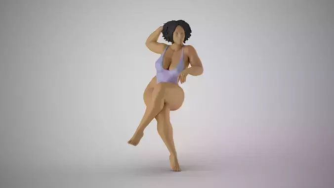 Girl Sitting in Club