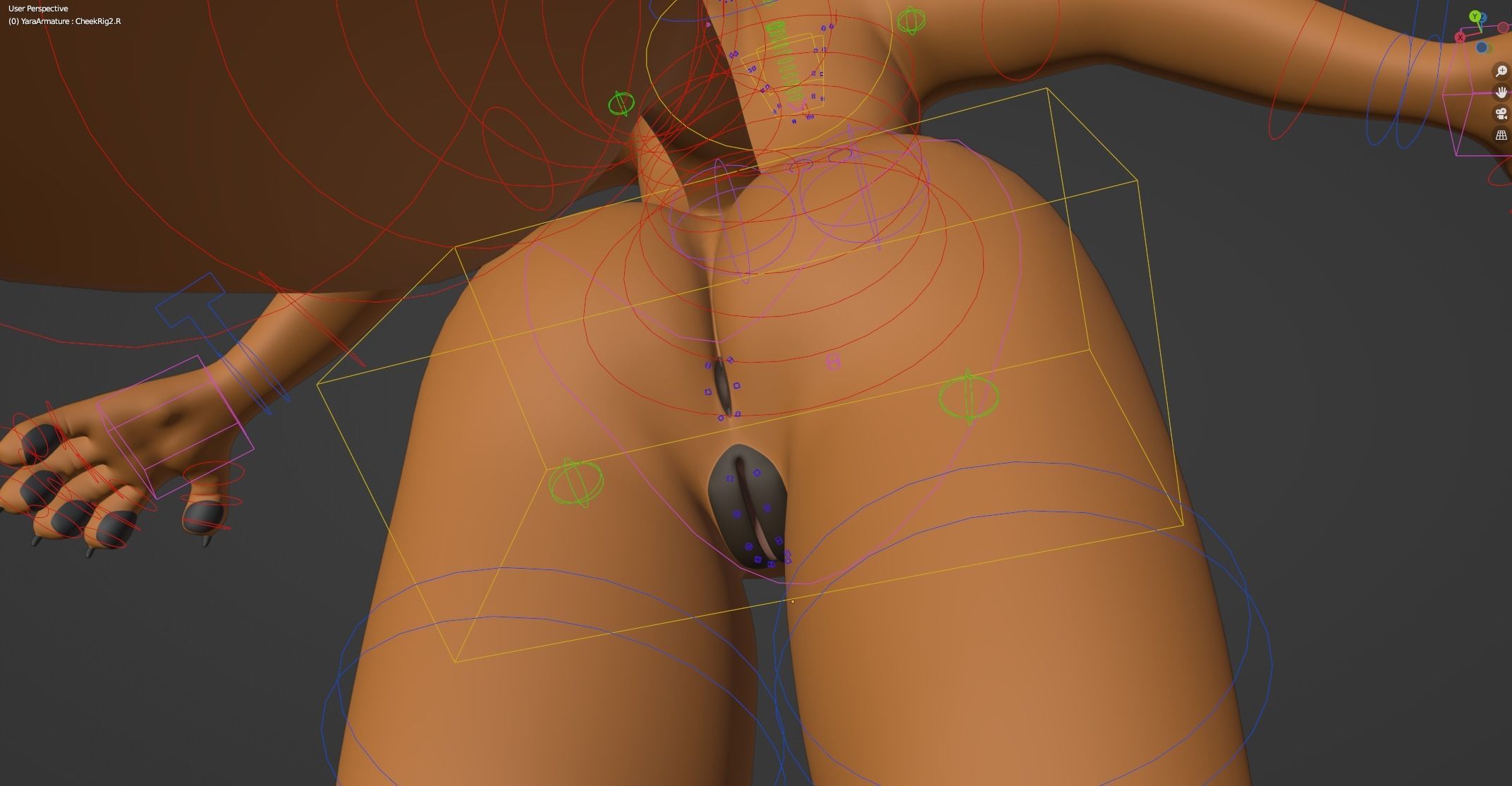 Yara Anthro Fox 3D model_42