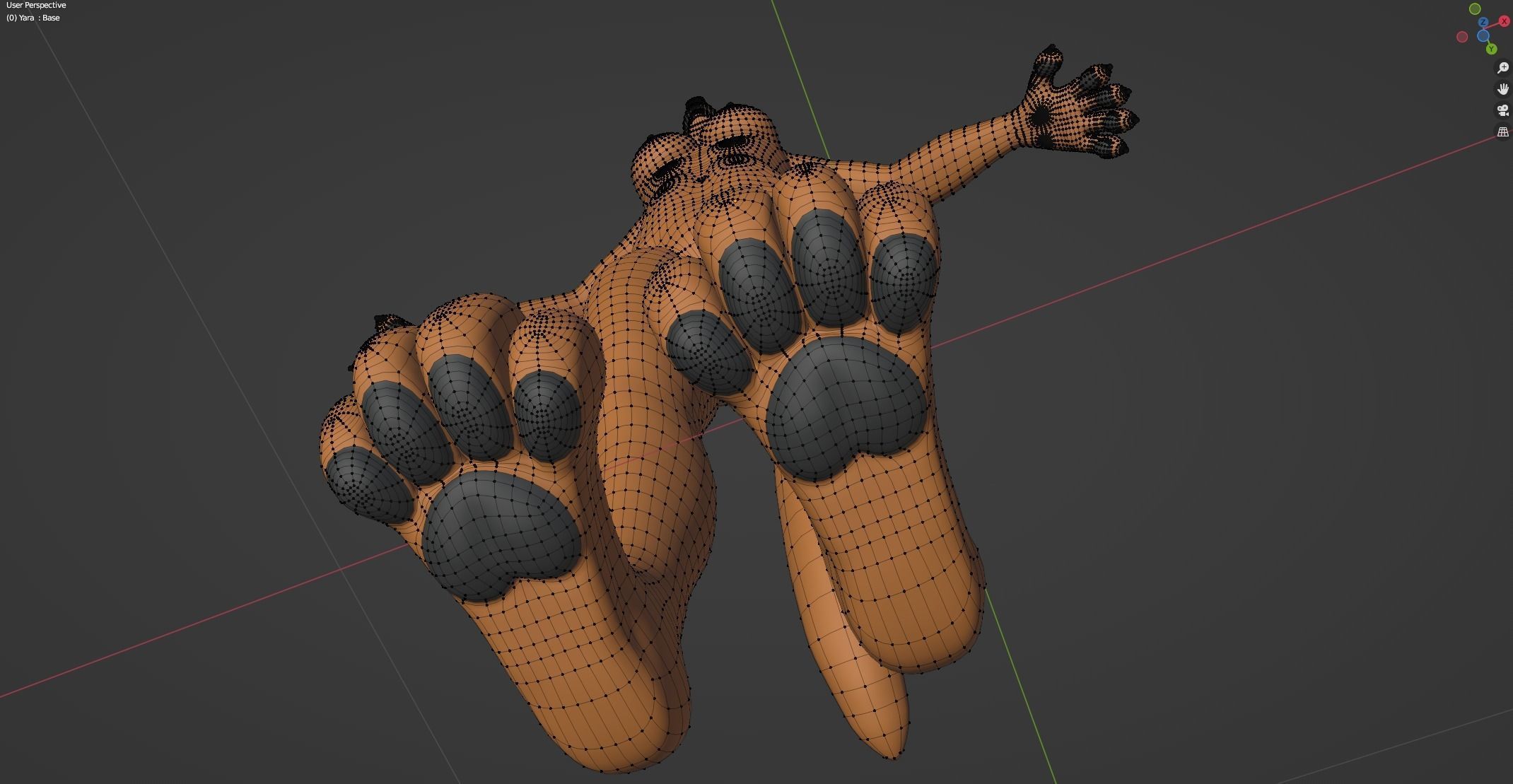 Yara Anthro Fox 3D model_63