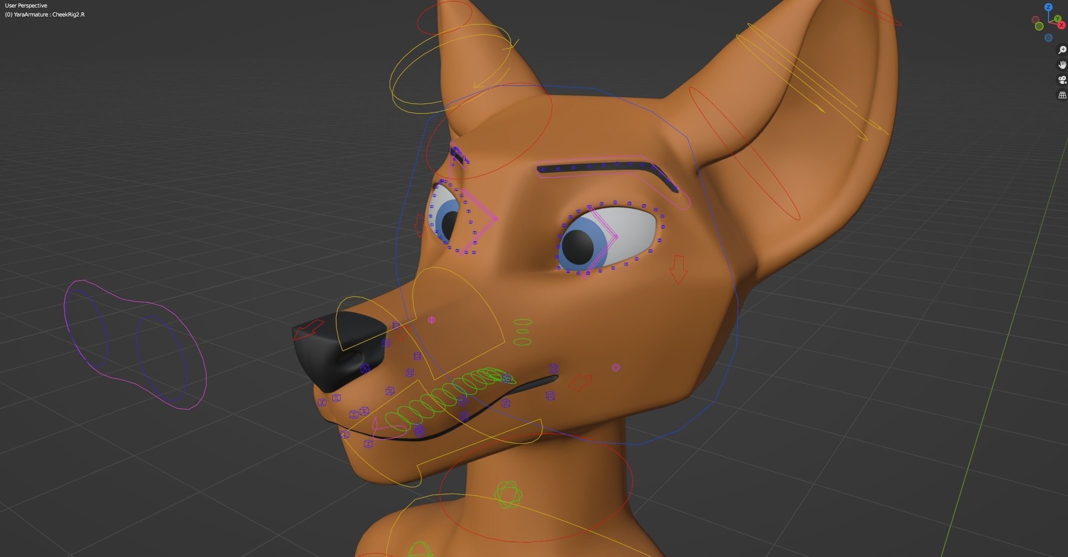 Yara Anthro Fox 3D model_45