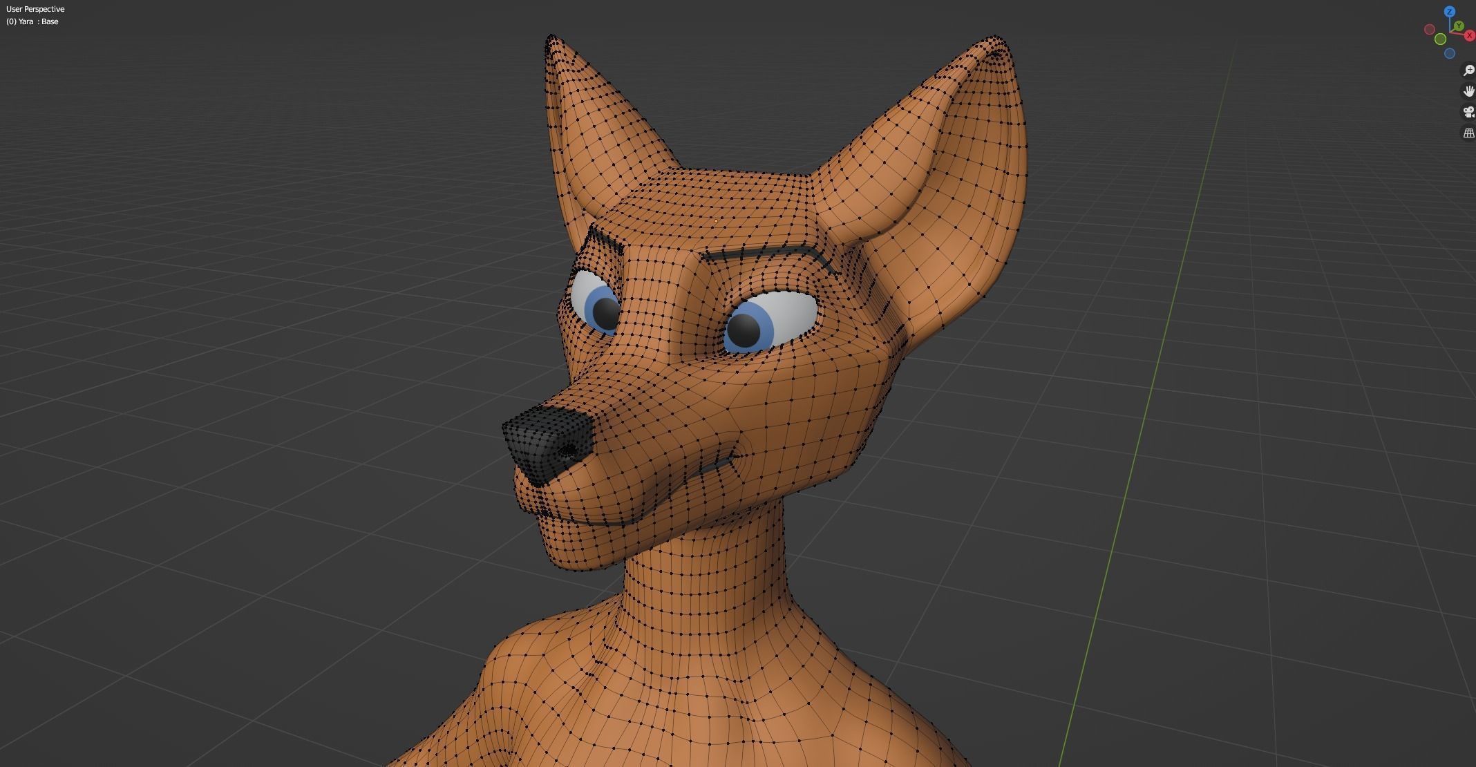 Yara Anthro Fox 3D model_54
