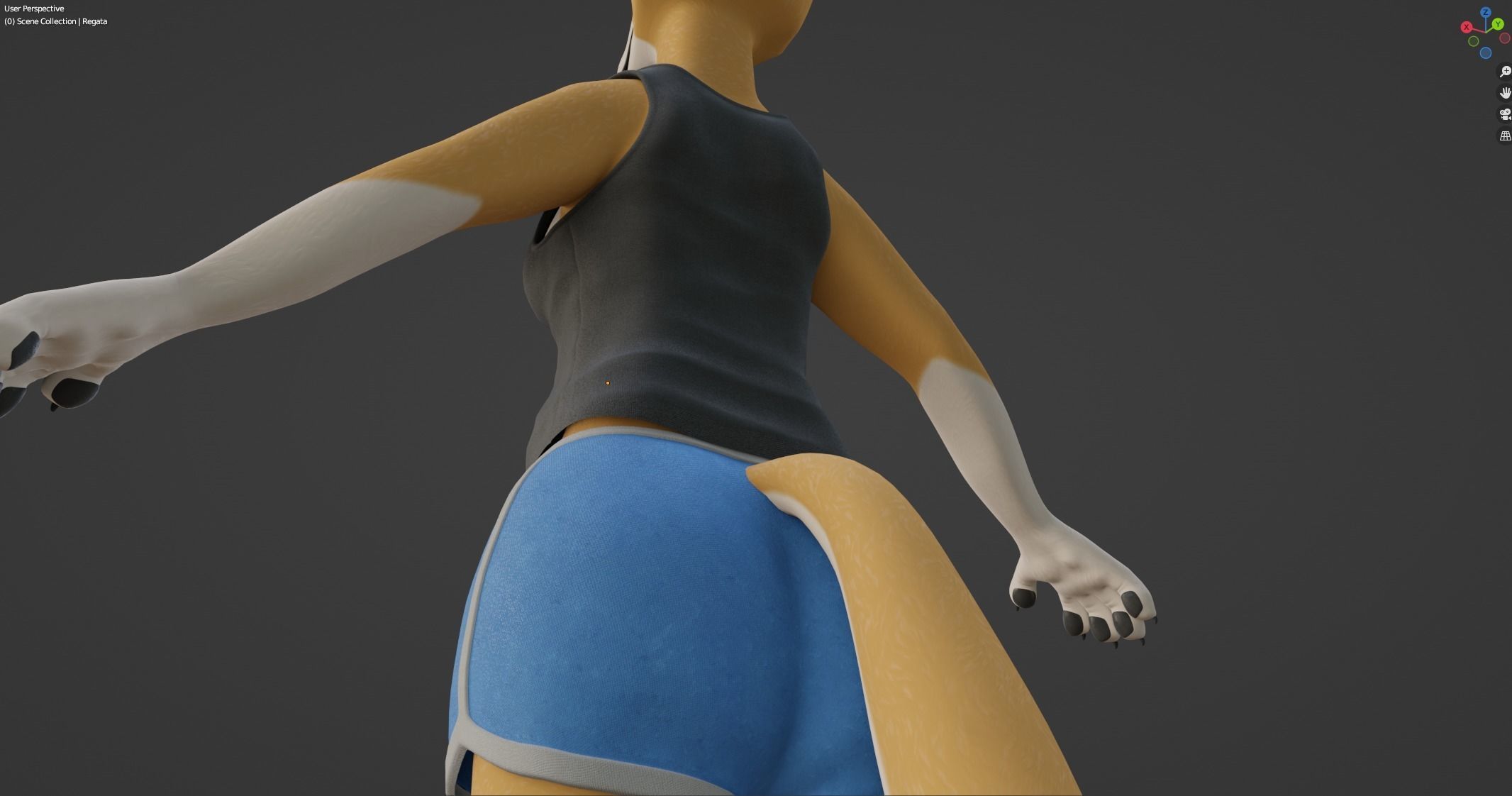 Yara Anthro Fox 3D model_72