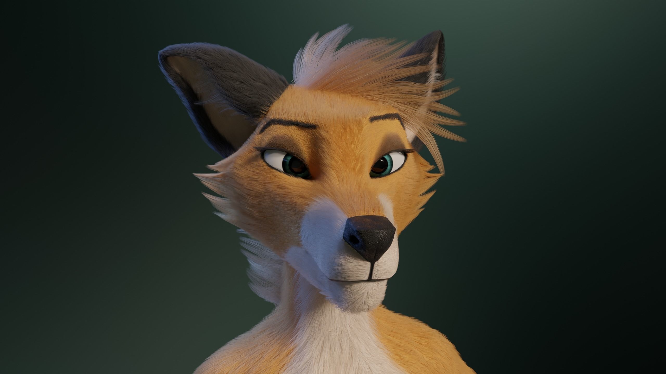 Yara Anthro Fox 3D model_35