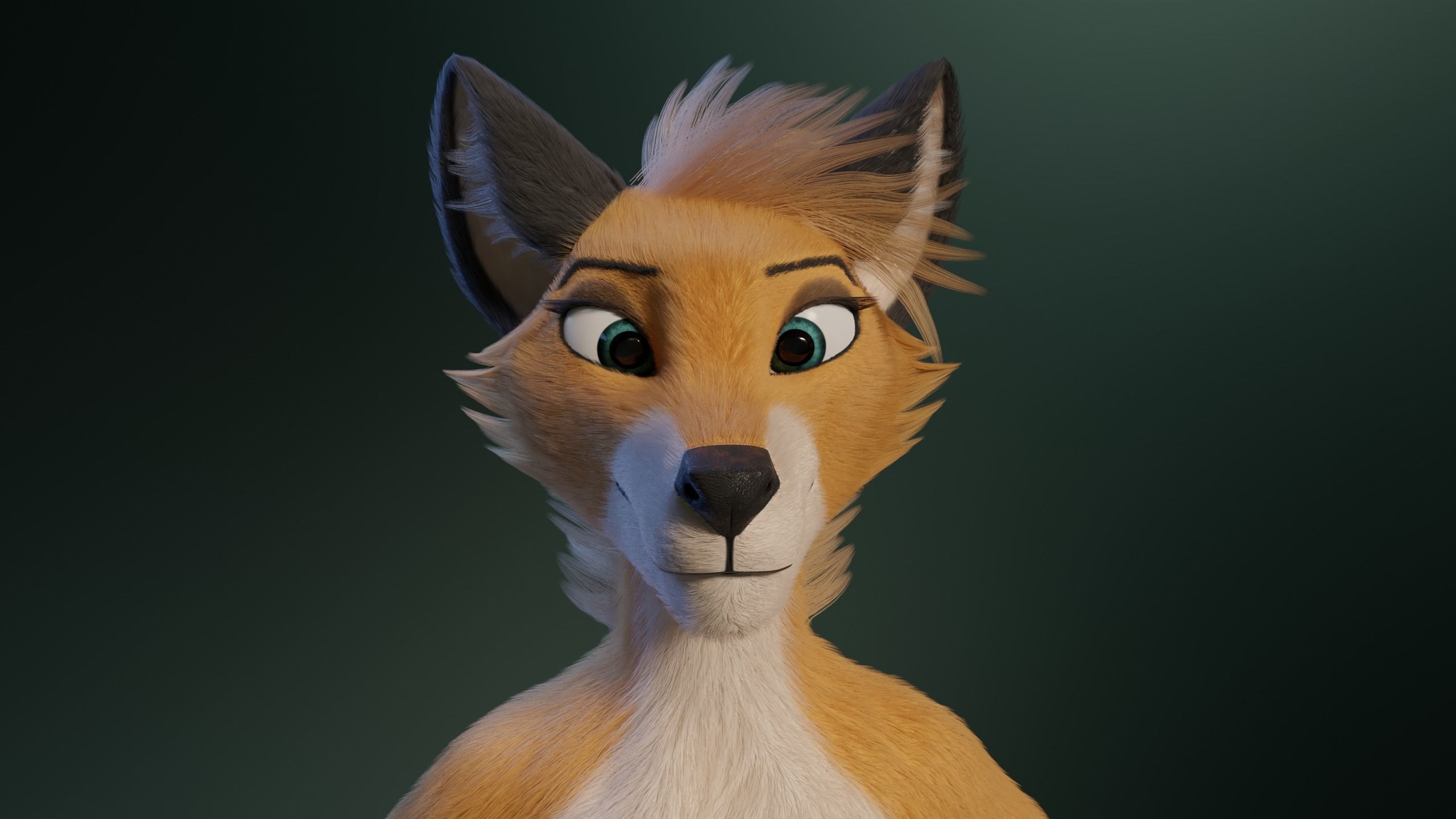Yara Anthro Fox 3D model_3