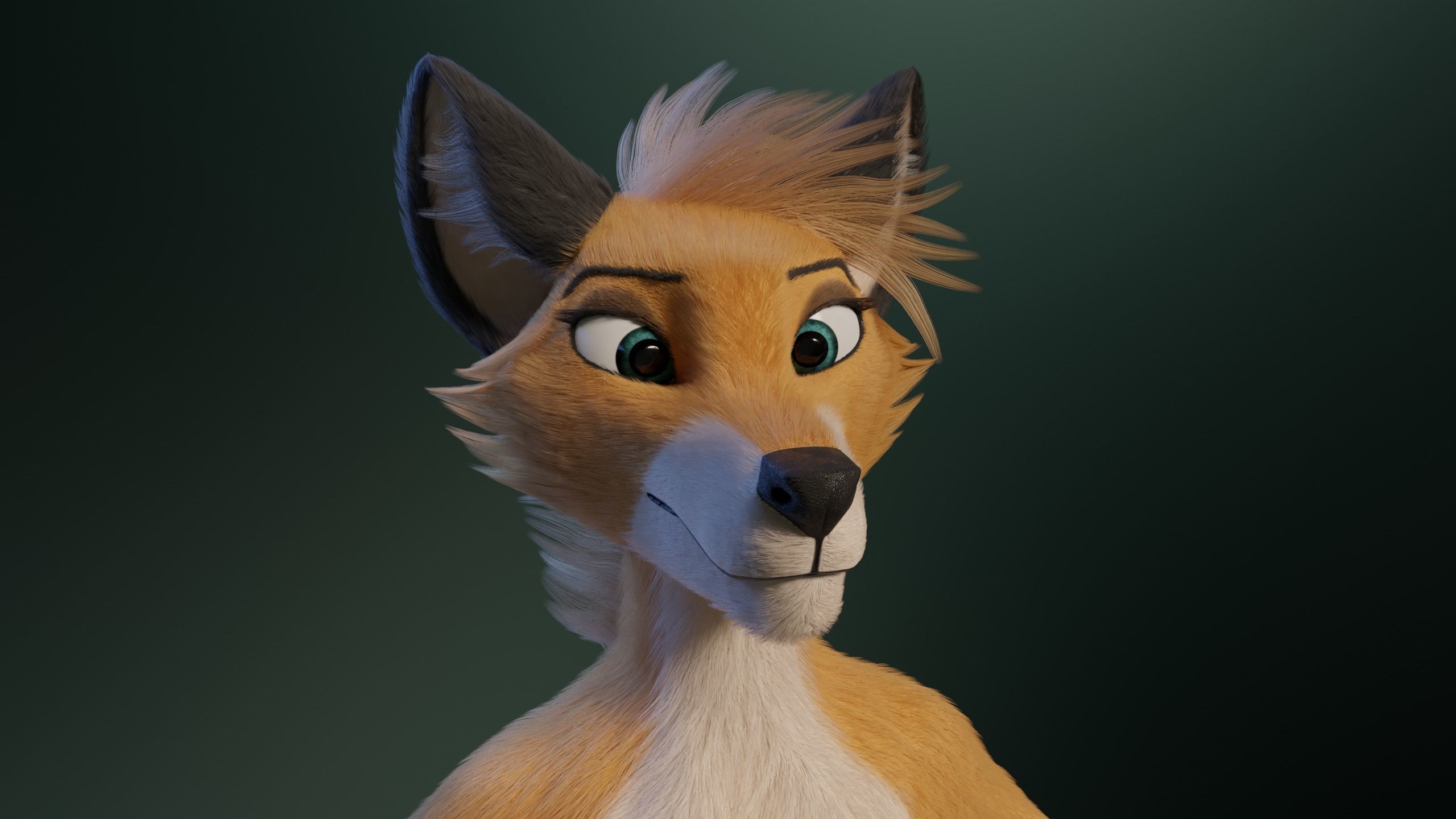 Yara Anthro Fox 3D model_2