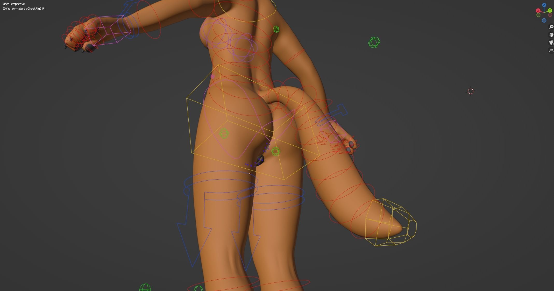 Yara Anthro Fox 3D model_41