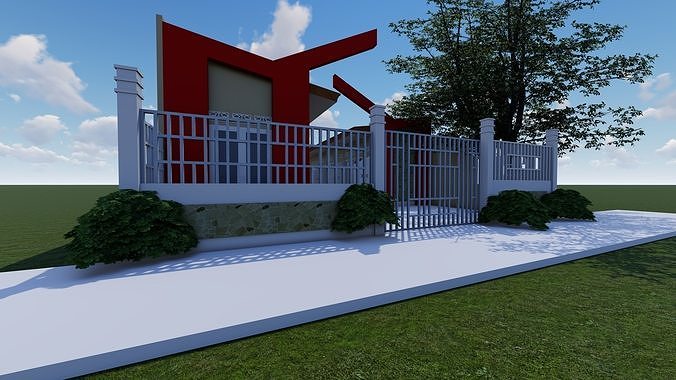 DESAIN KOST 3D model