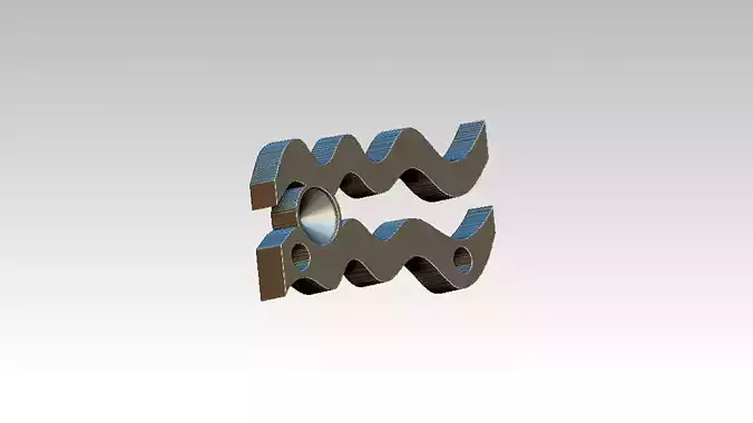 Acuario metal letter