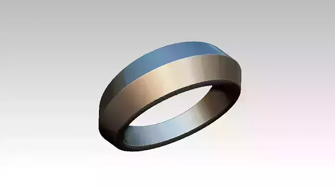 Piedras stainless steel ring