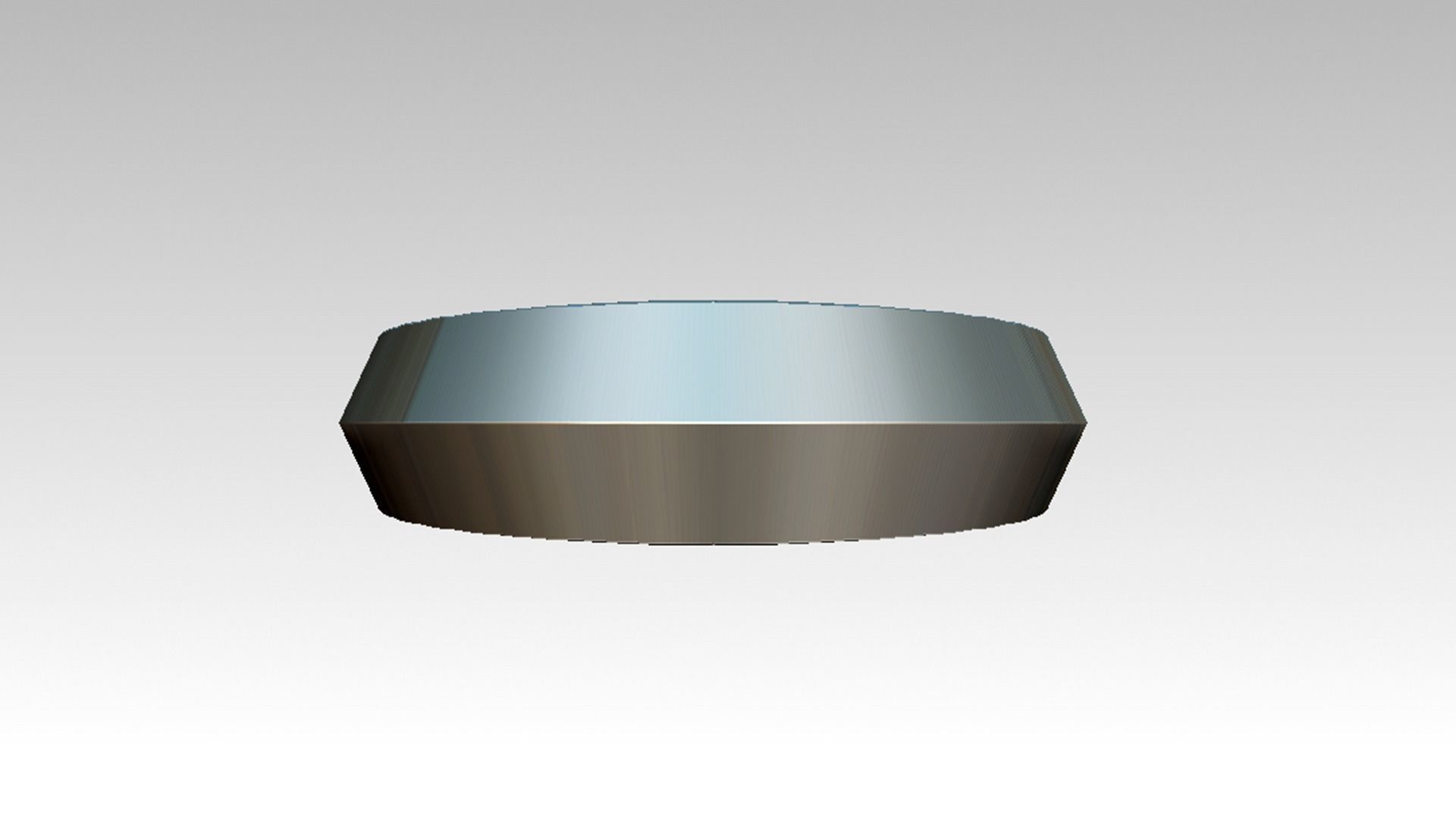 Piedras stainless steel ring 3D print model_1