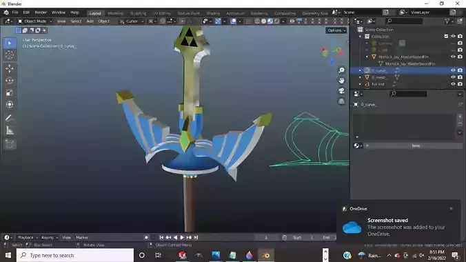 Master Sword from Zelda