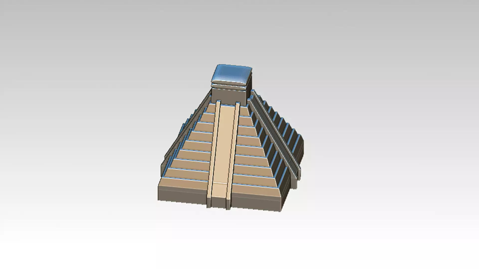 Piramide pyramid 3D print model_0