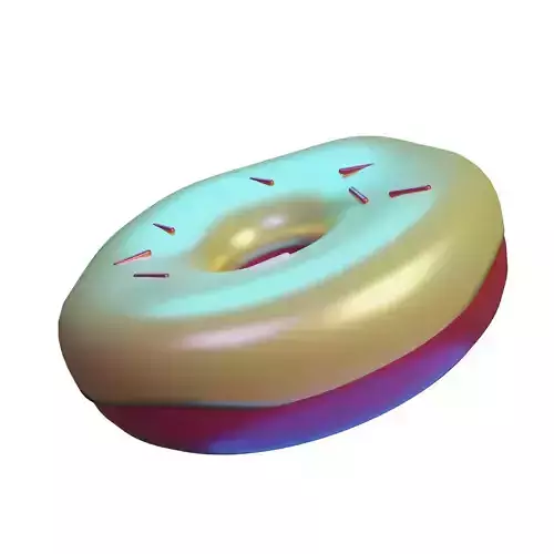 Donut 3D Model