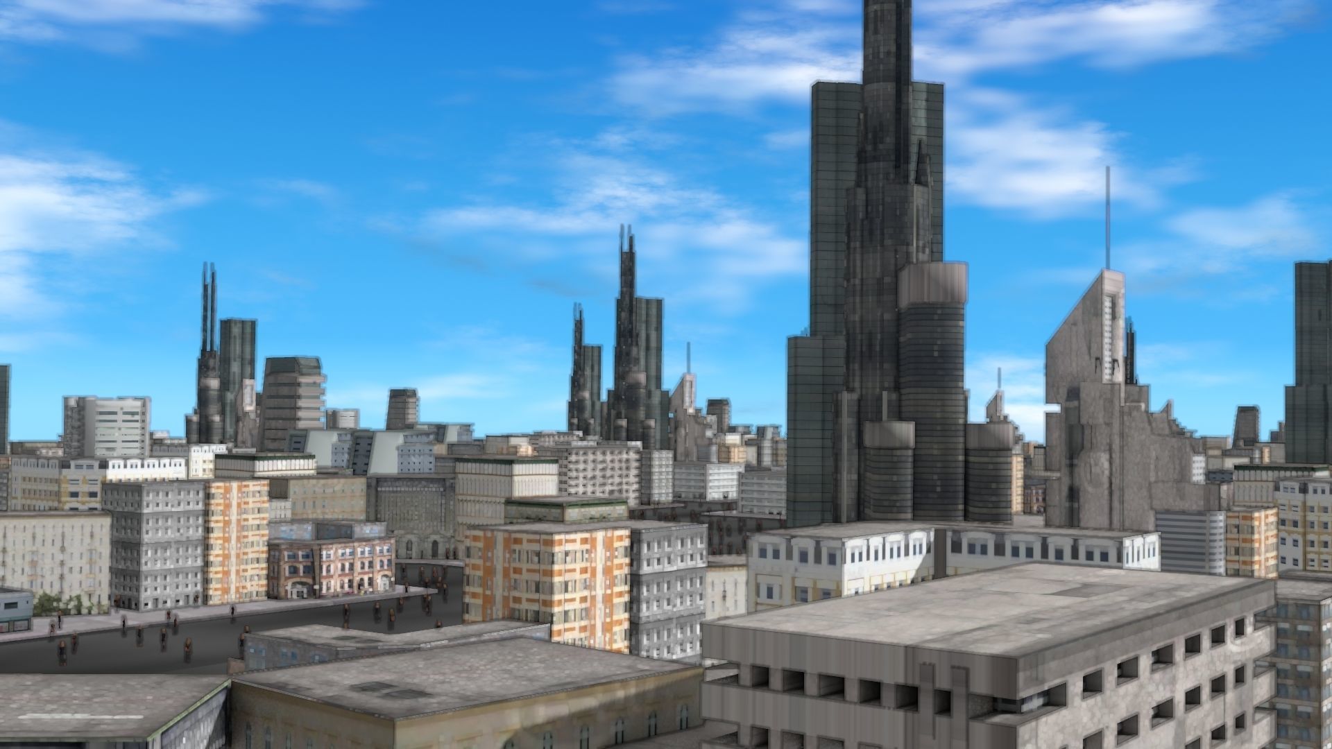 For Anime in Blender - Offscreen Sun Glare 3D model_49