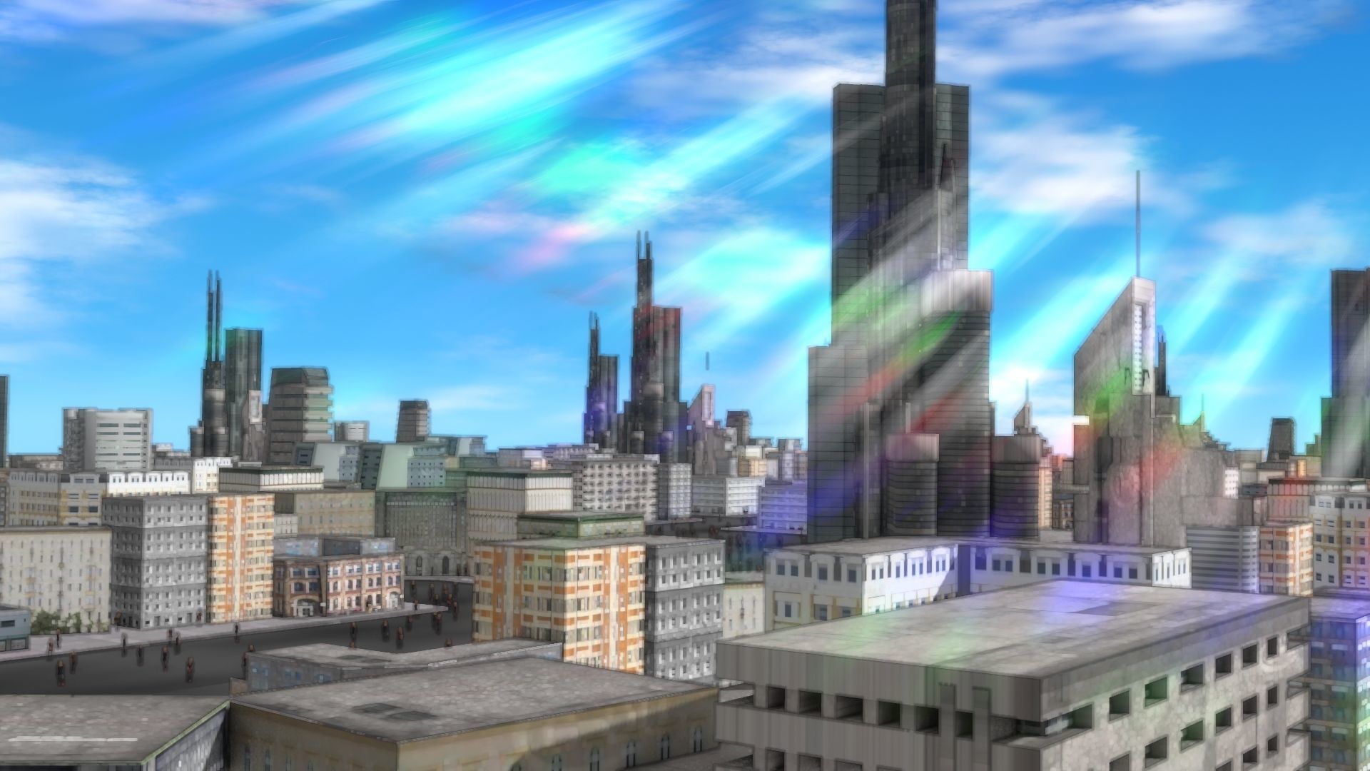 For Anime in Blender - Offscreen Sun Glare 3D model_24