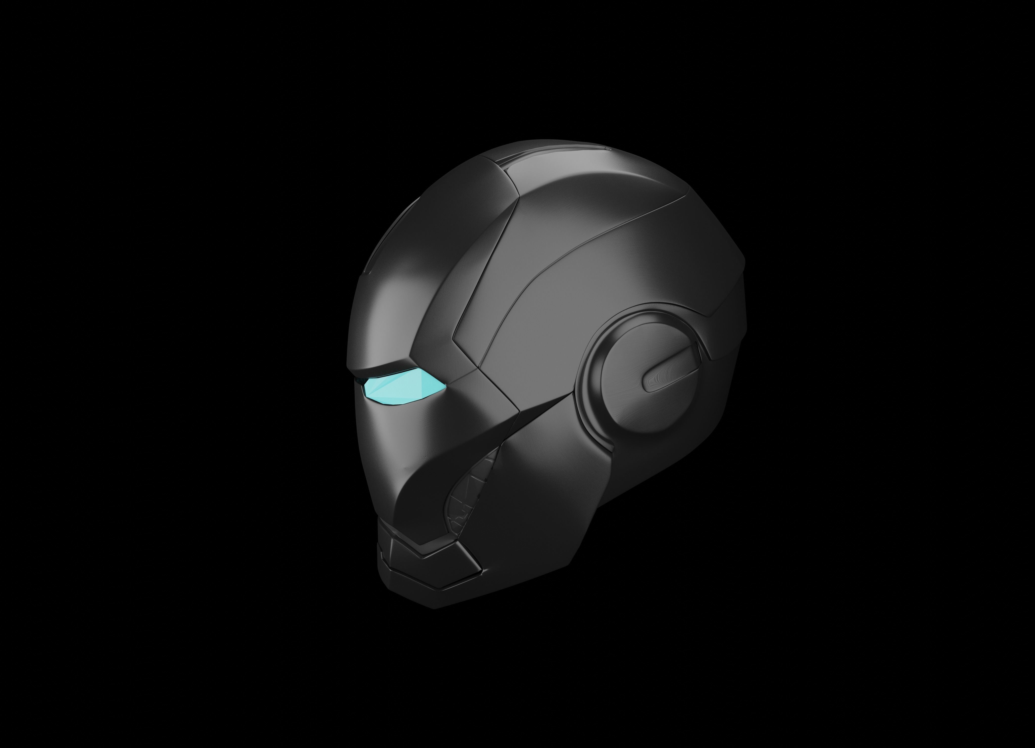Ironman Mark 3 Helmet  3D Printable Model 3D print model_2