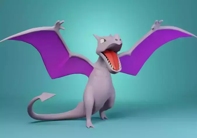 pokemon aerodactyl 3D print model