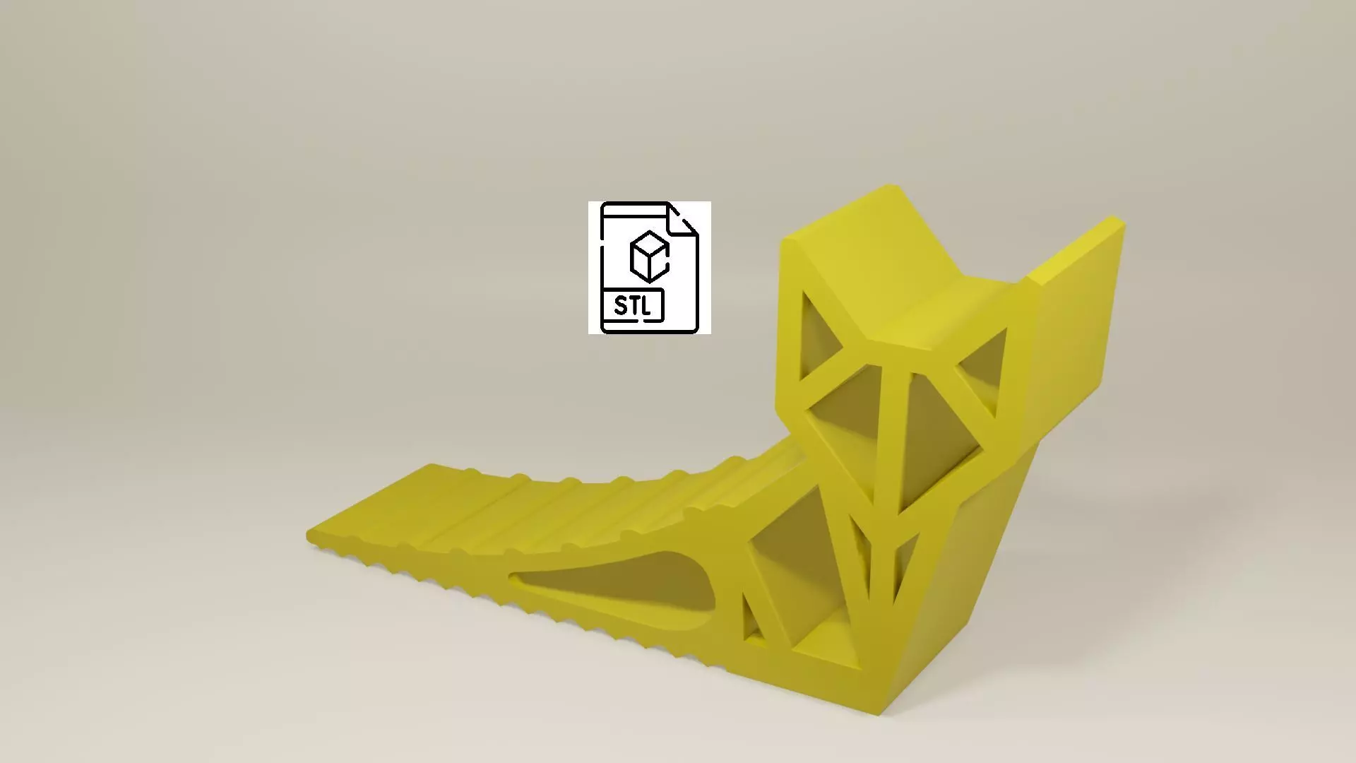cat doorstop for kids 3D print model