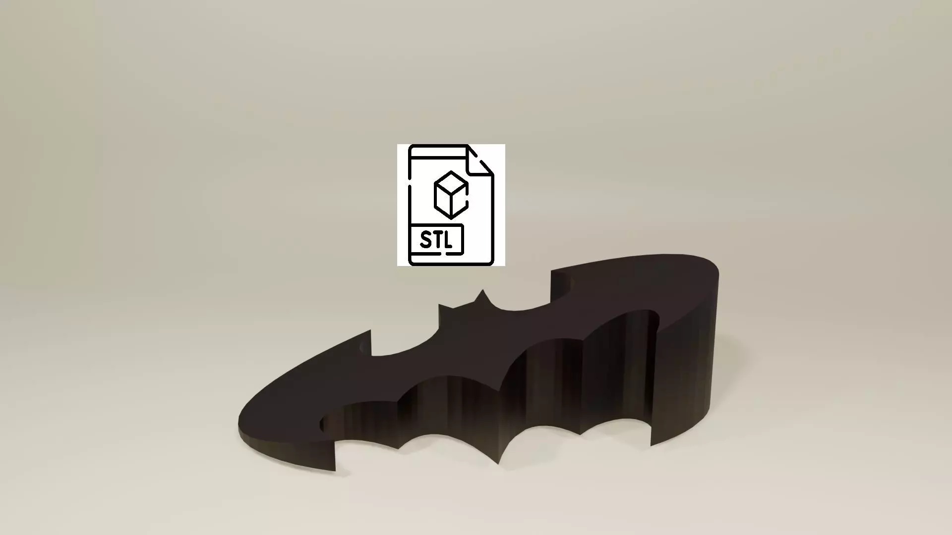 batman doorstop for kids 3D print model