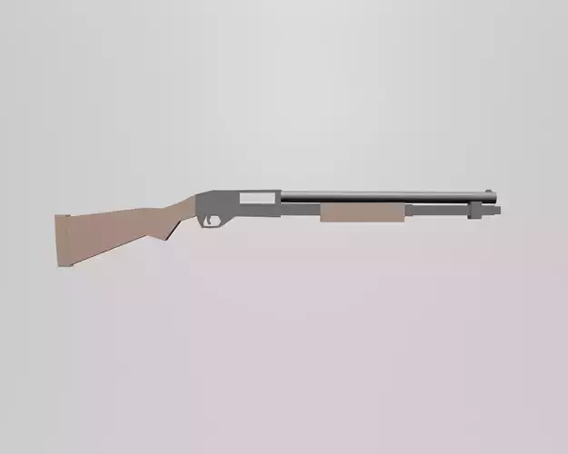 Lowpoly Shotgun