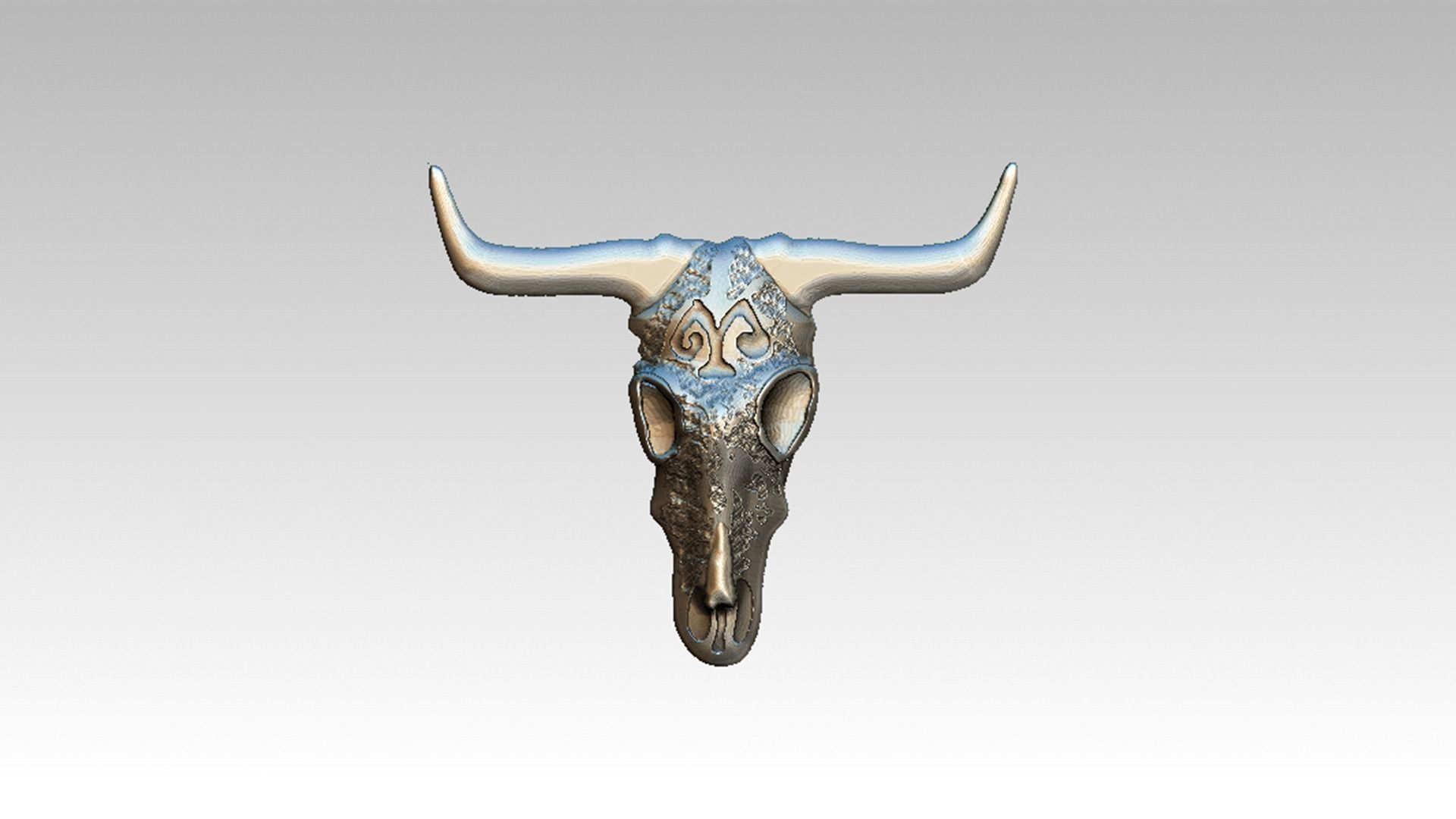 Toro pendant  3D print model_1
