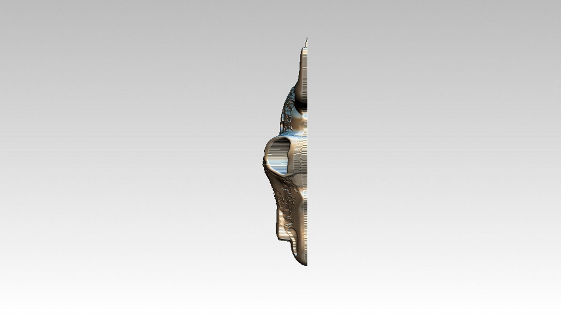 Toro pendant  3D print model_2