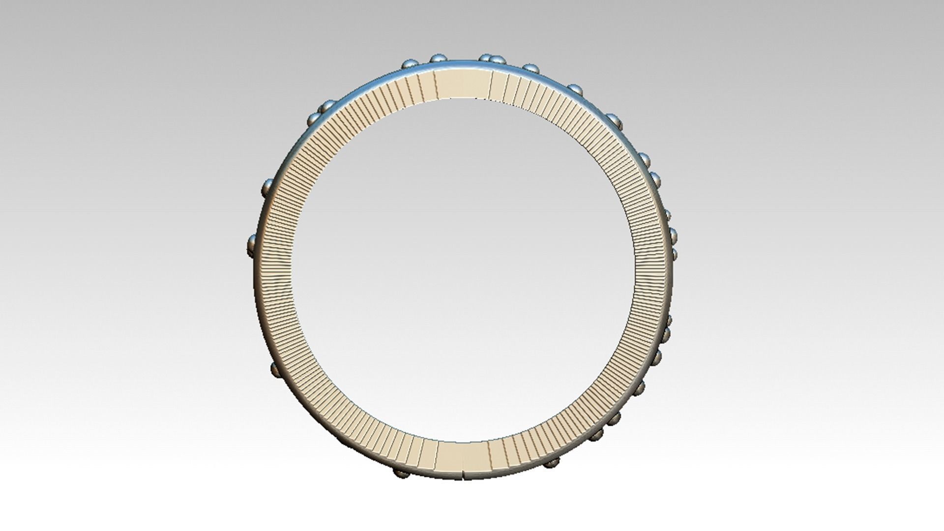 Chinos silver ring with intricate design 3D print model_3