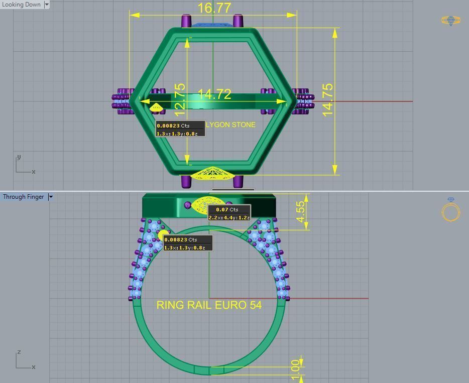 Ring R 105 3D print model_4