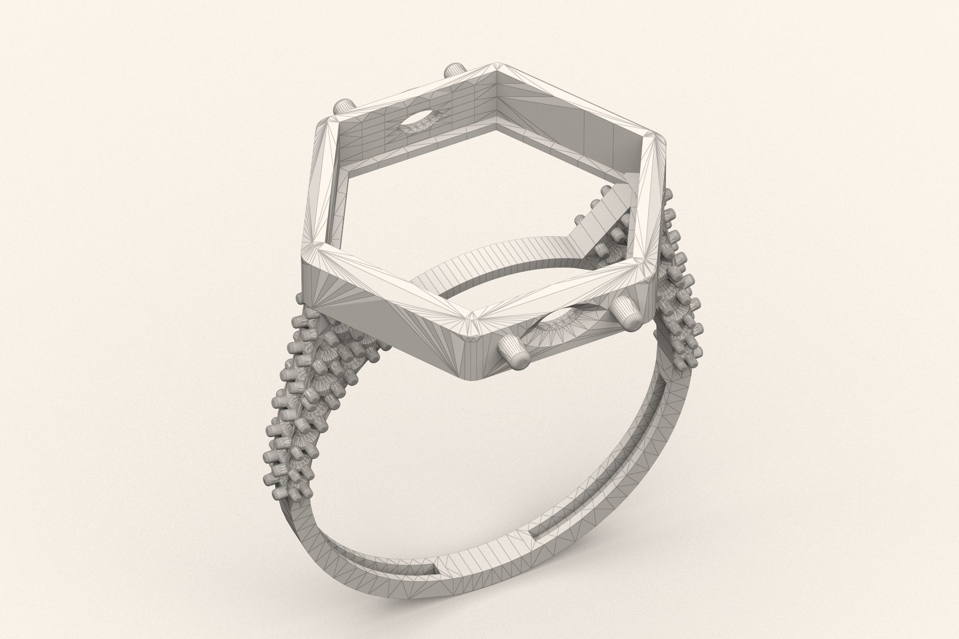 Ring R 105 3D print model_3