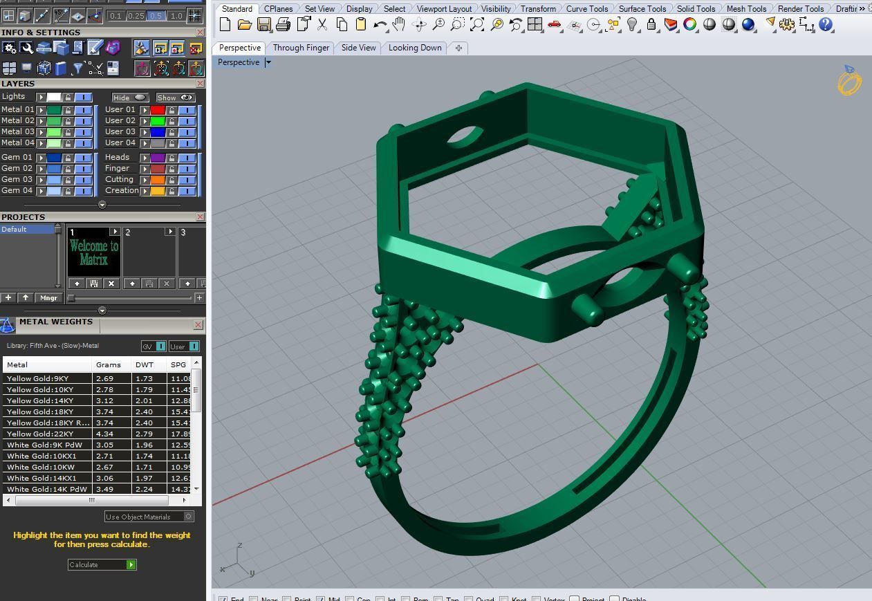 Ring R 105 3D print model_5