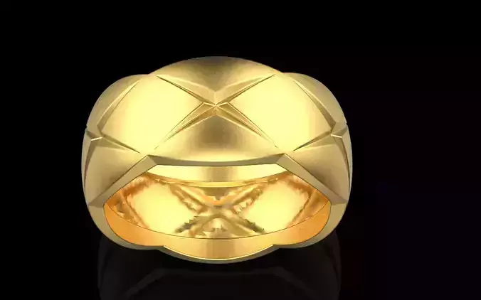 Tiffany wedding ring Size 19 and half   model 258 