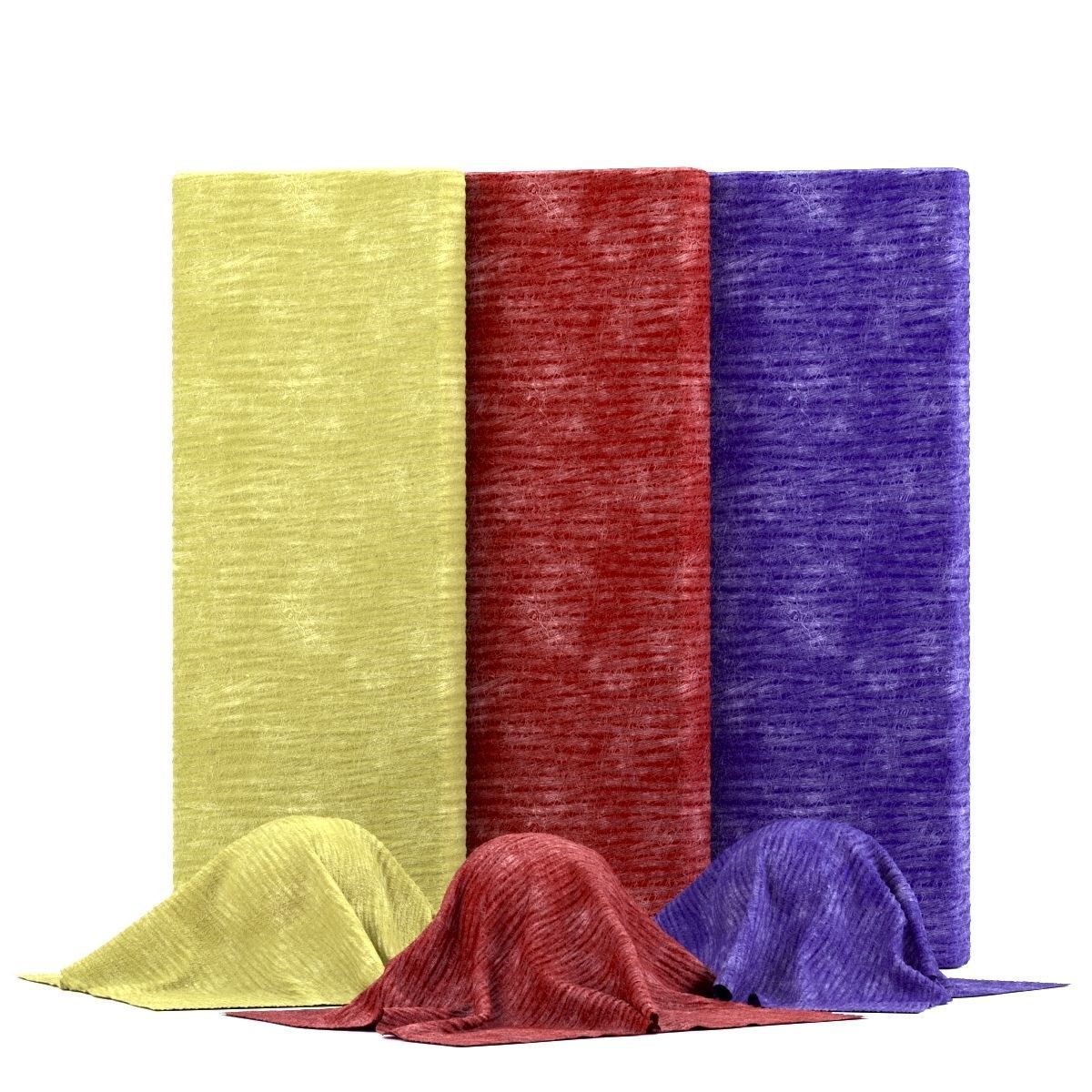 Seamless fabric Texture set 4k  2K Texture_3