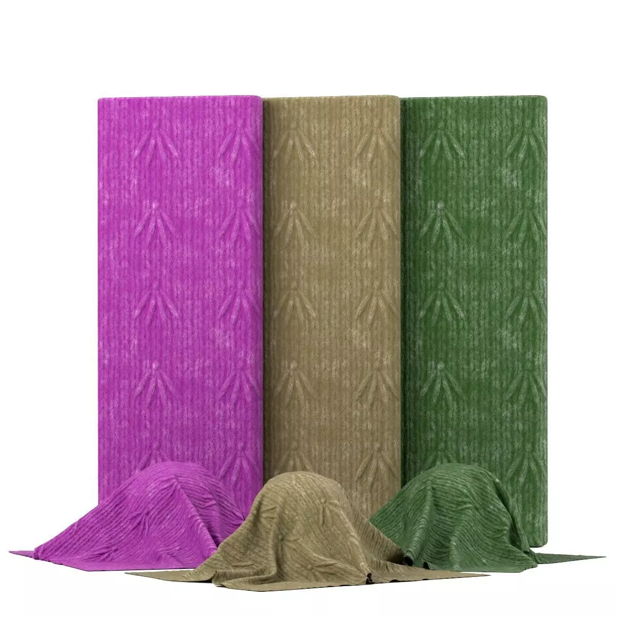 Seamless fabric Texture set 4k  2K Texture_0