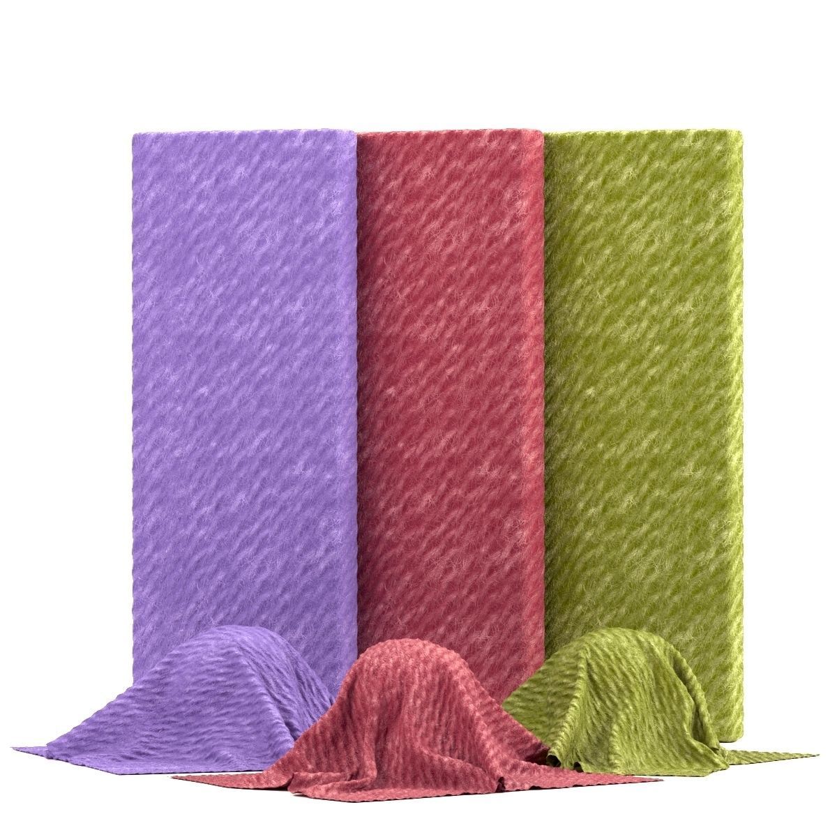 Seamless fabric Texture set 4k  2K Texture_1