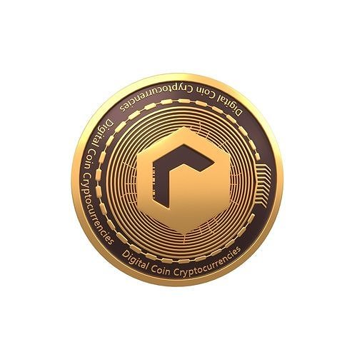 Rally Coin v3 001 3D model