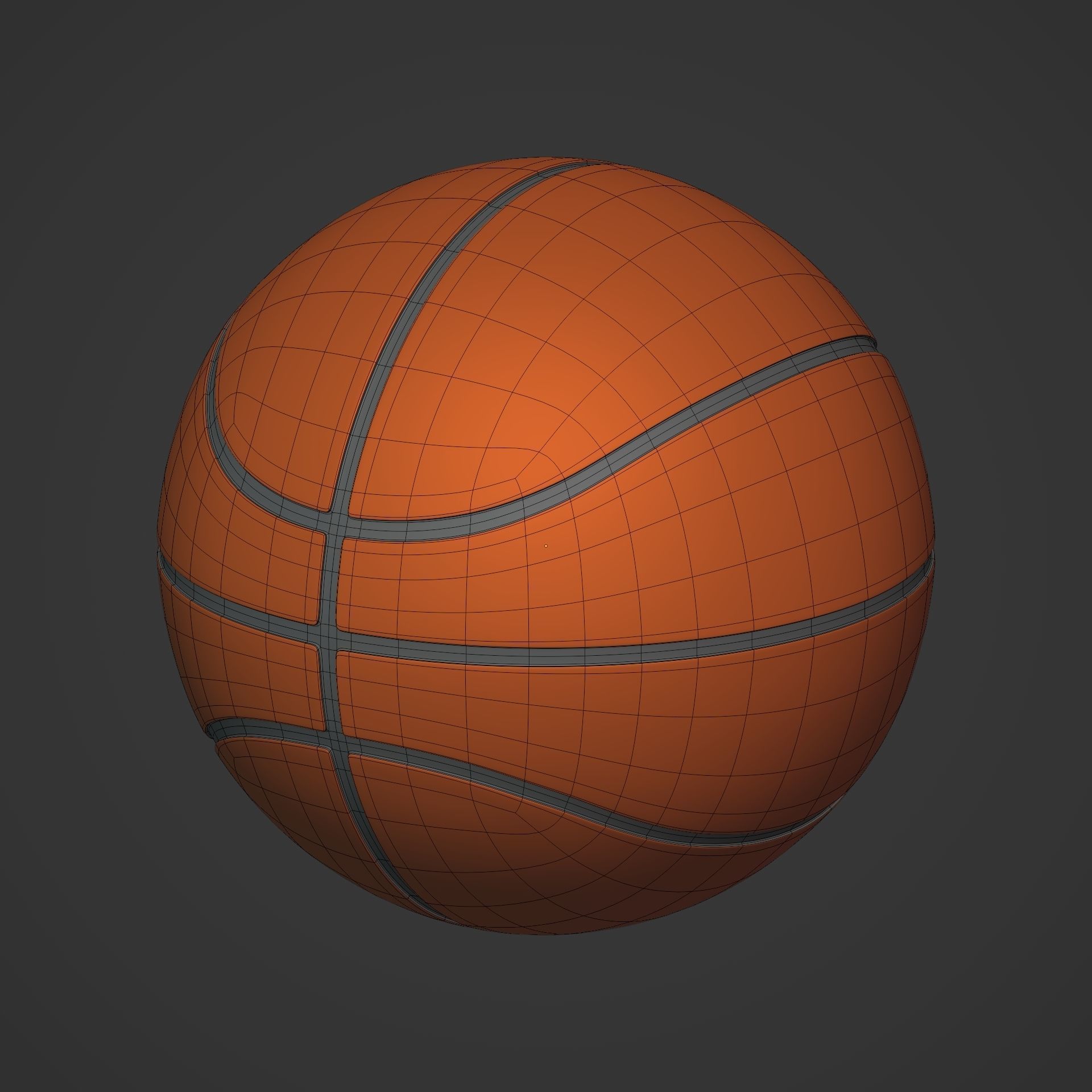 Balls Pack Low-poly 3D model_14