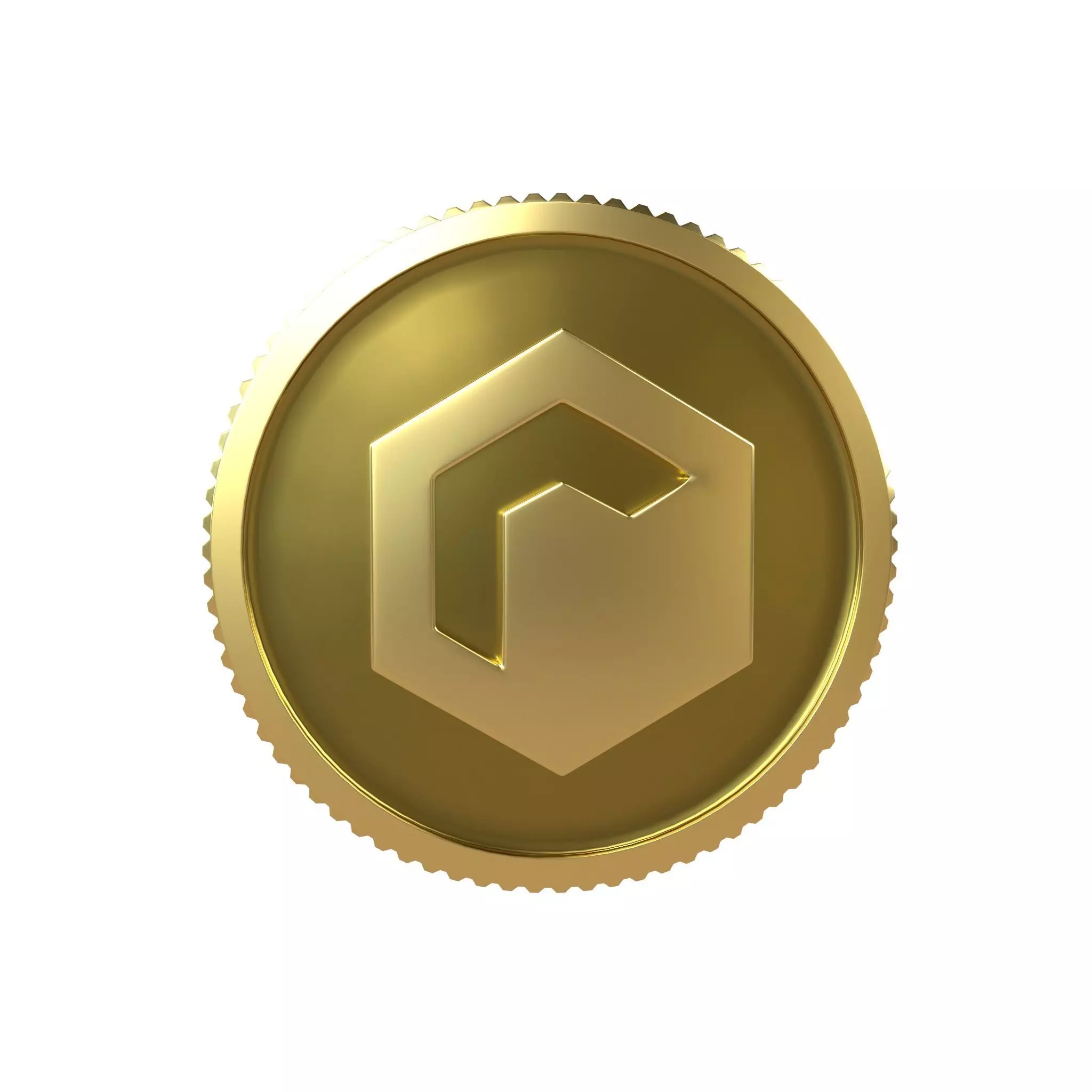 Rally Coin v5 001 3D model_0