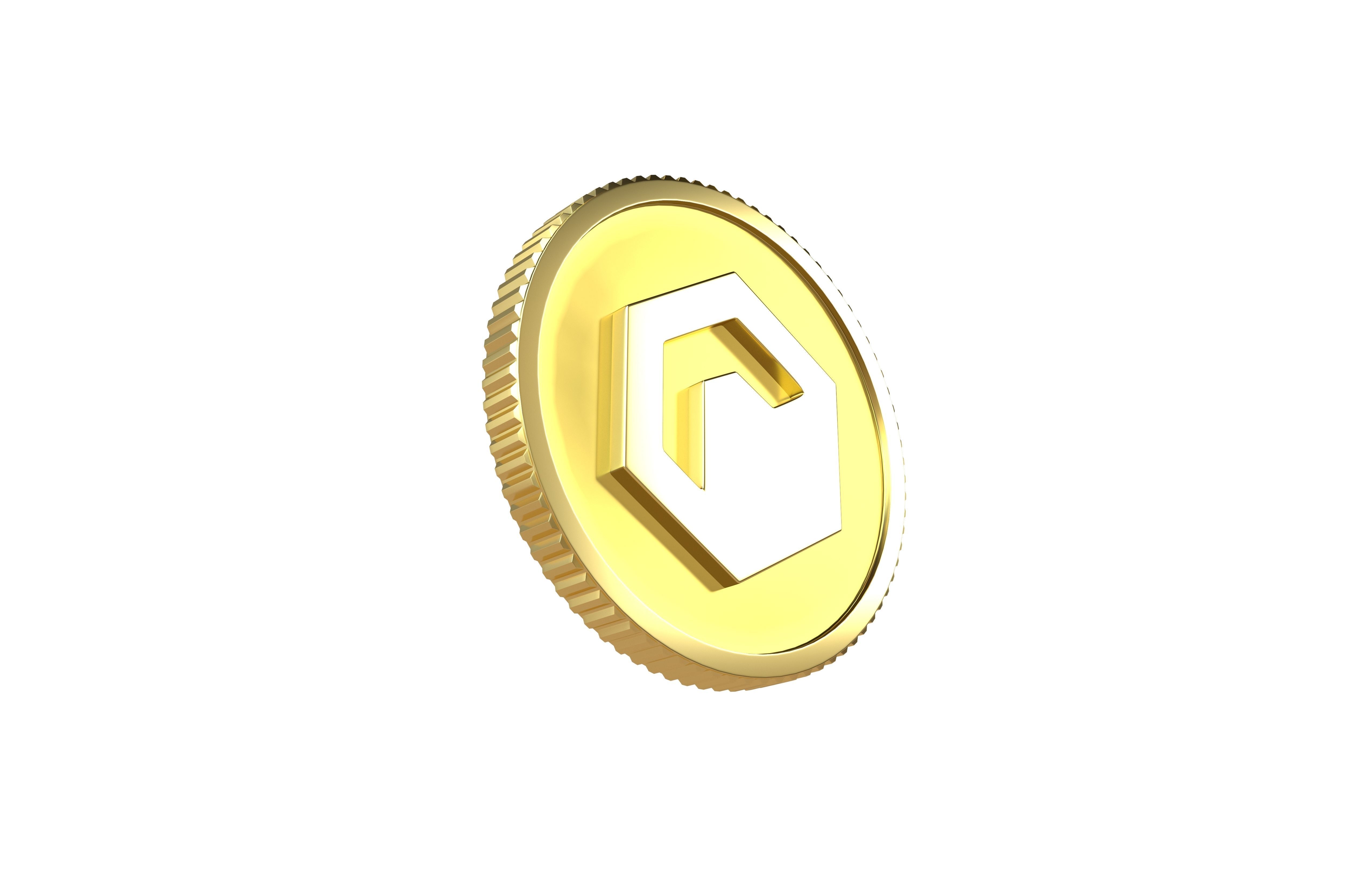 Rally Coin v5 001 3D model_1