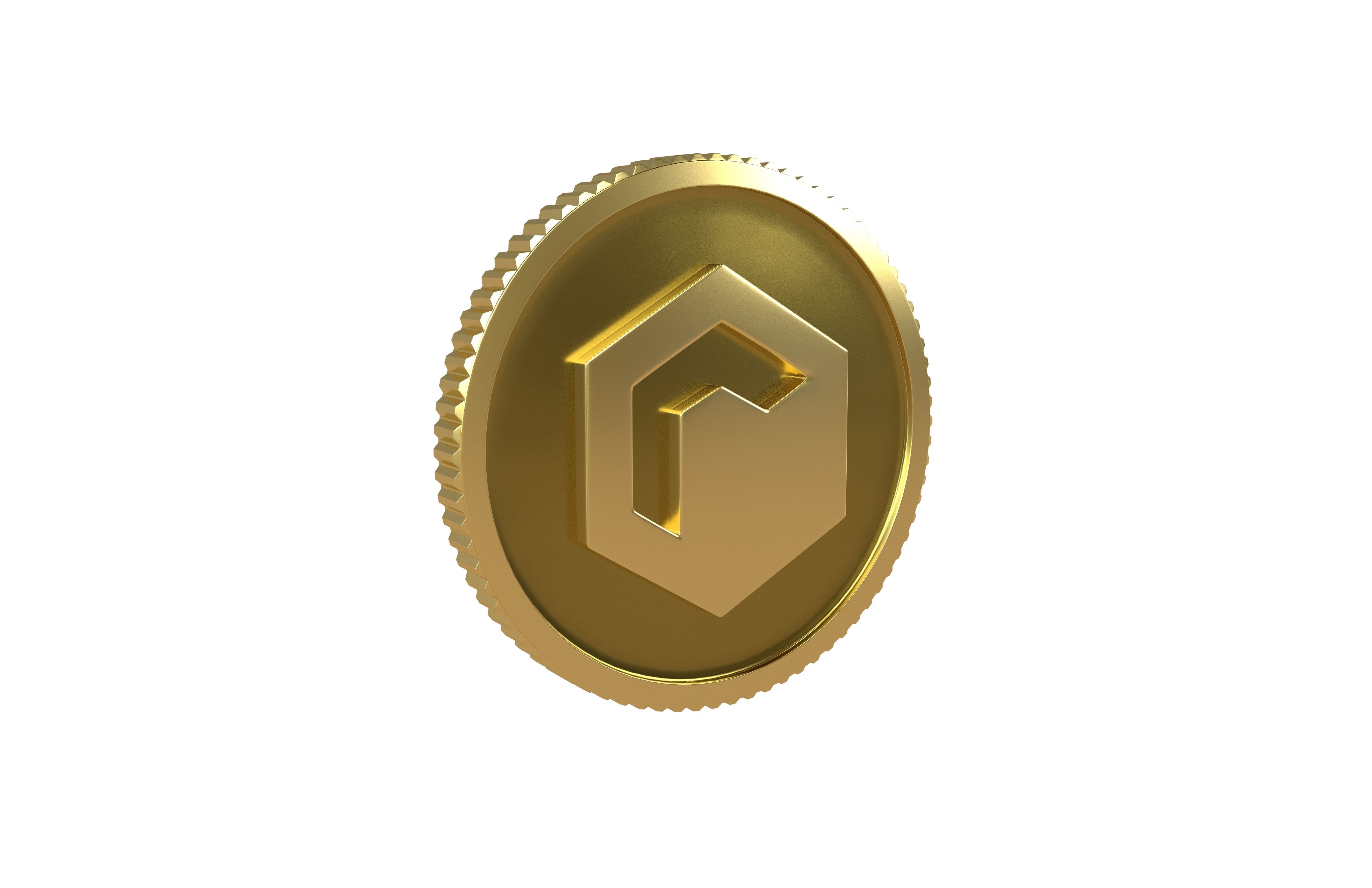 Rally Coin v5 001 3D model_2