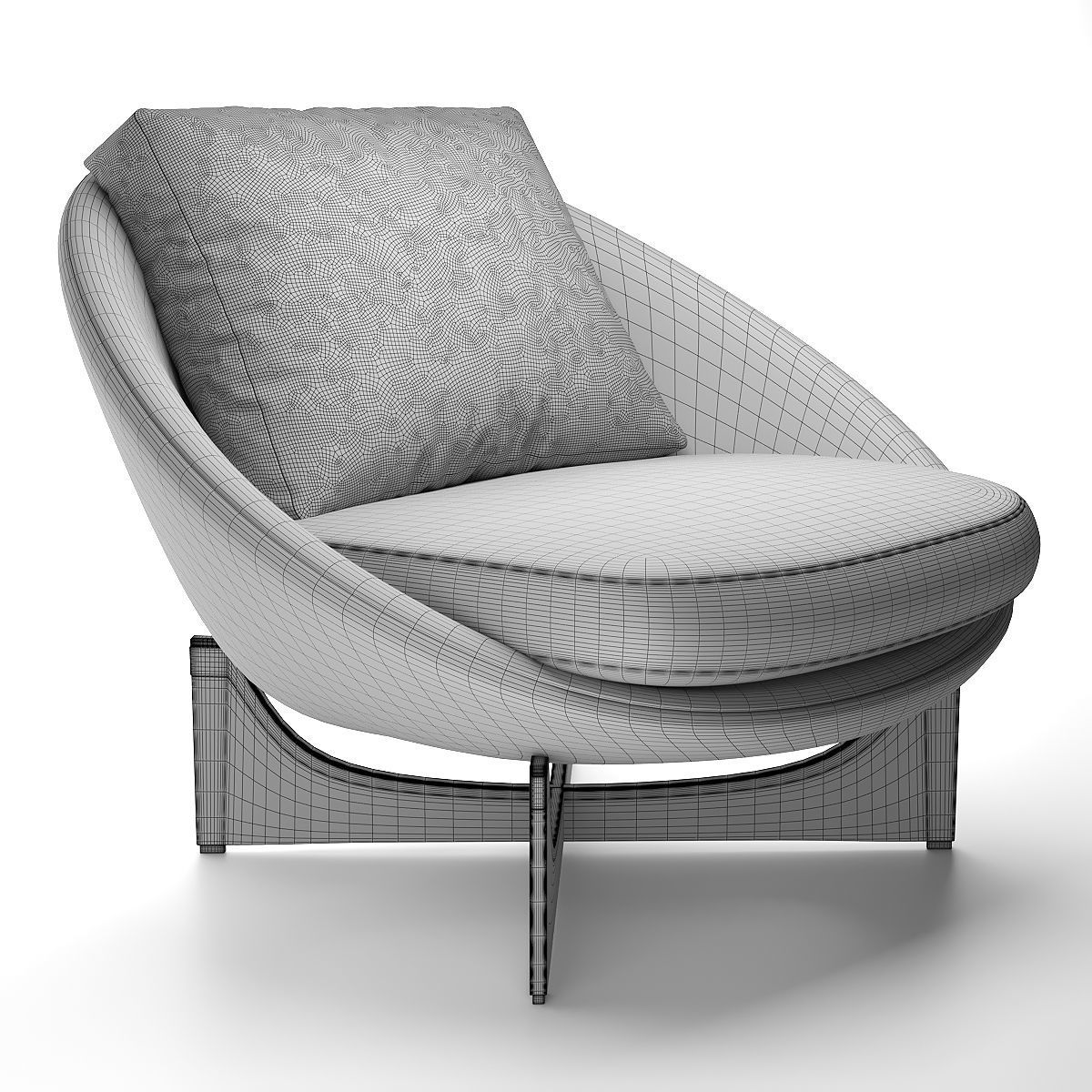 Minotti Lido 3D model_3