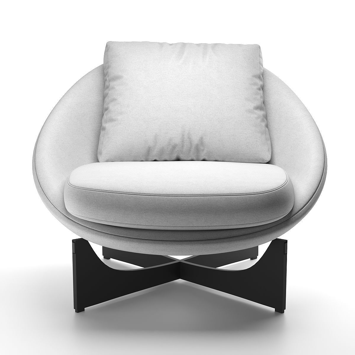 Minotti Lido 3D model_2