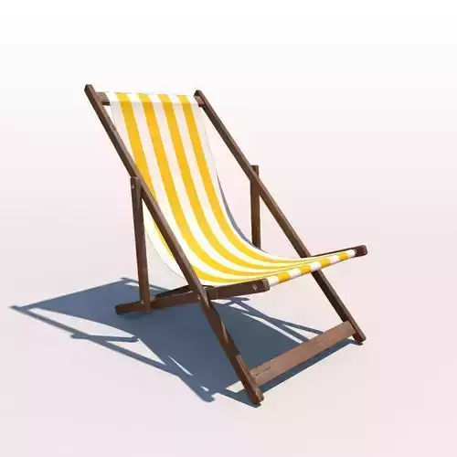 Deck Chair - Yellow