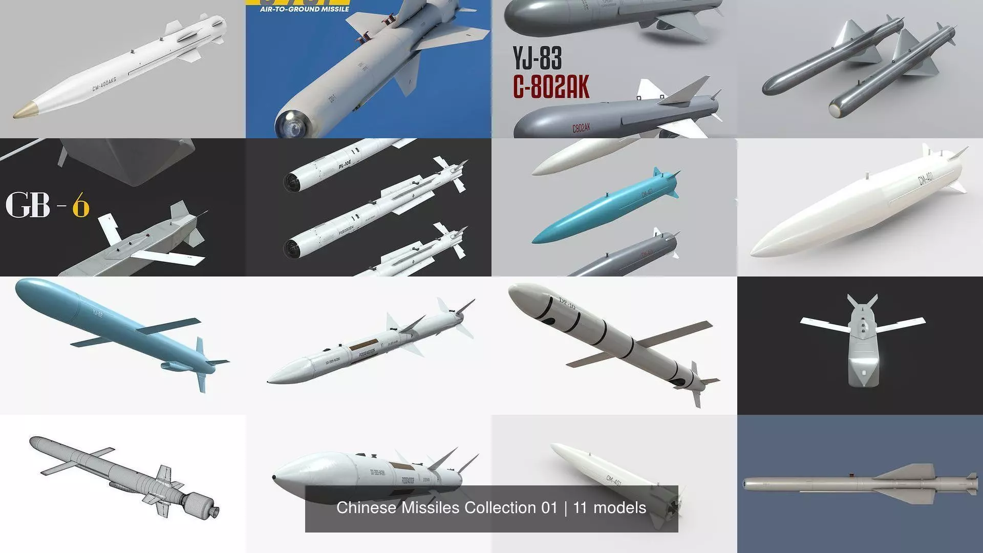 Chinese Missiles Collection 01 _0