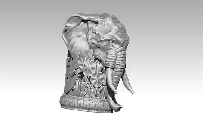 Rook Castle Elephant Chess 3D print model