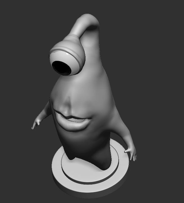 Hand - Monster Firgure 3D print model_3