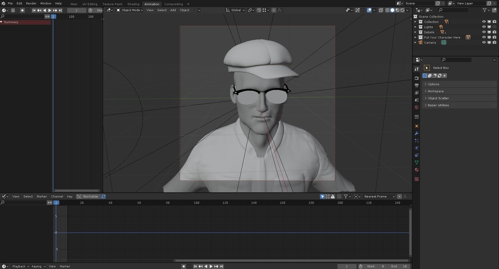 NFT Creator Low-poly 3D model_5