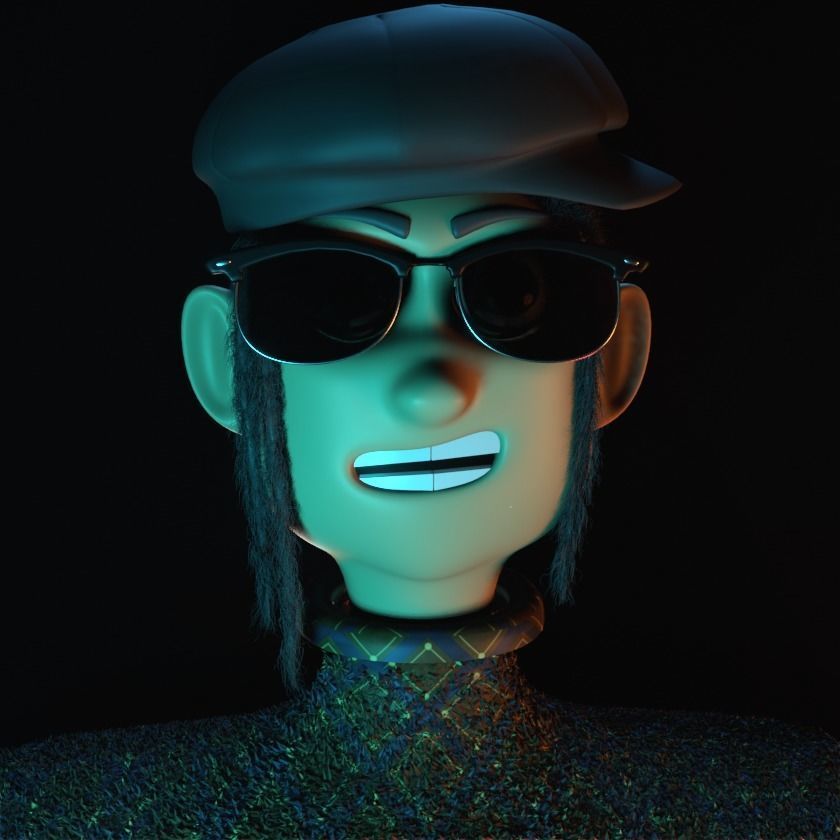 NFT Creator Low-poly 3D model_13