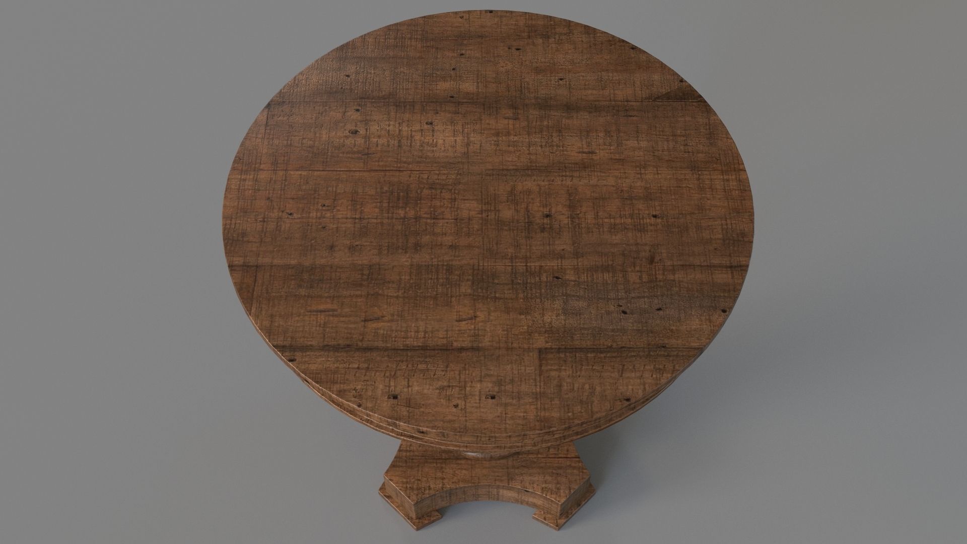 Bella 30 inch Round Table 3D model_3